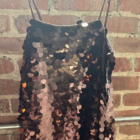 A New Day Brown Sequin Dress - Picture 2 of 4
